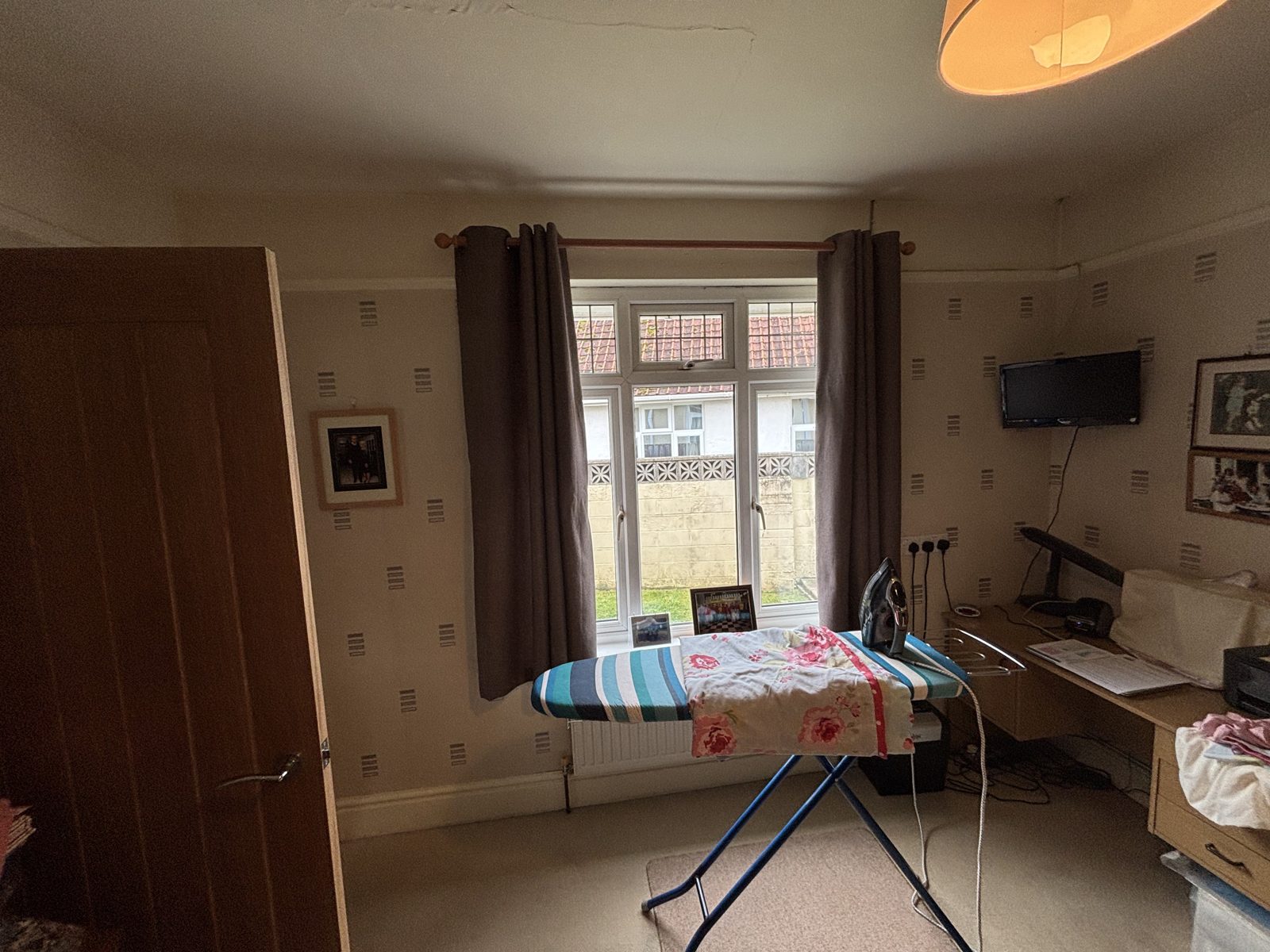 Utility room before renovation, North Devon